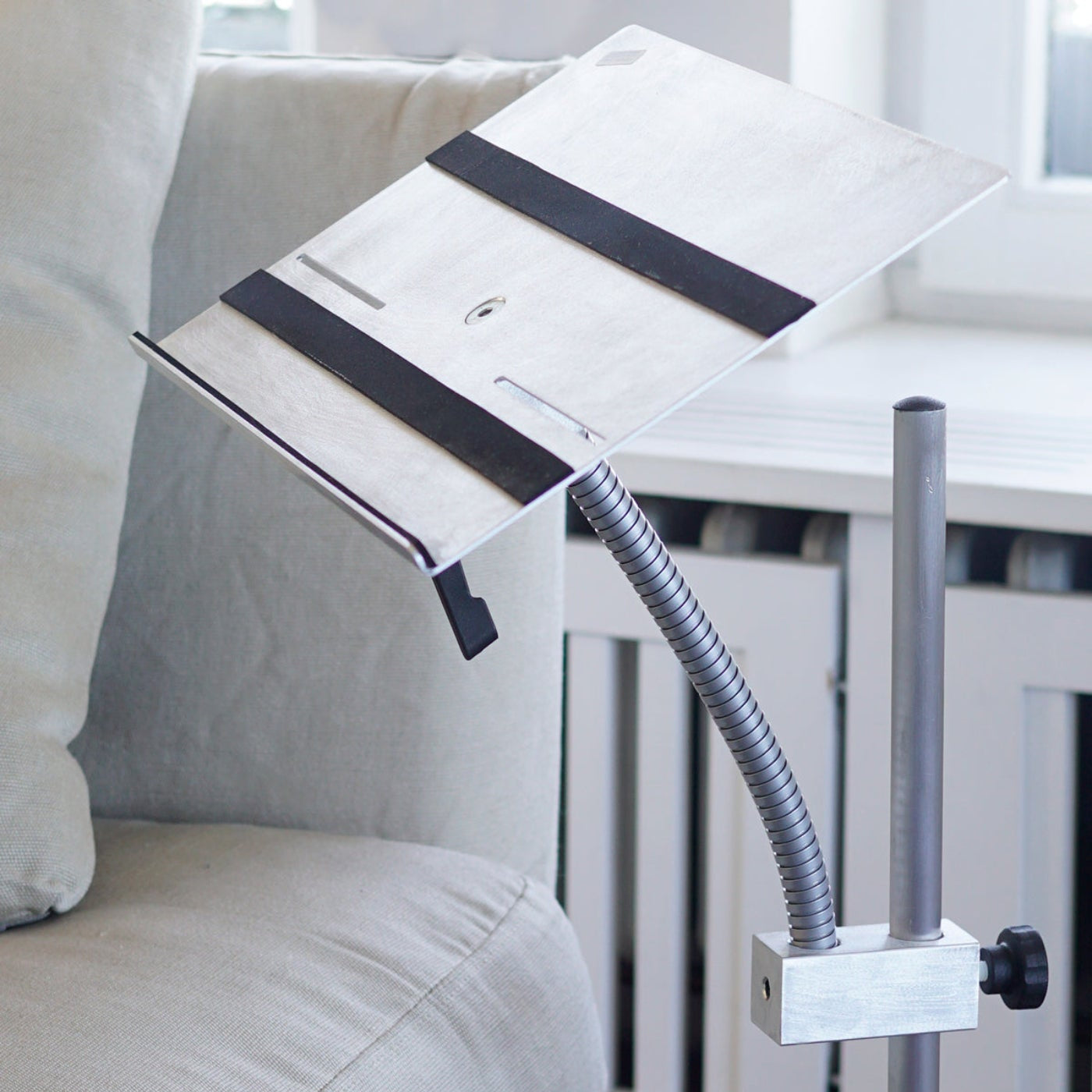 easyread laptopständer aluminium silber gebürstet